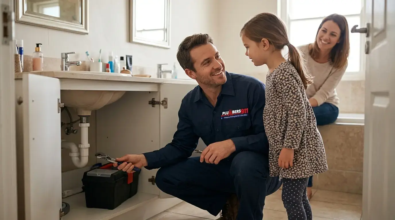 Licensed plumber at work in Bartlett, IL